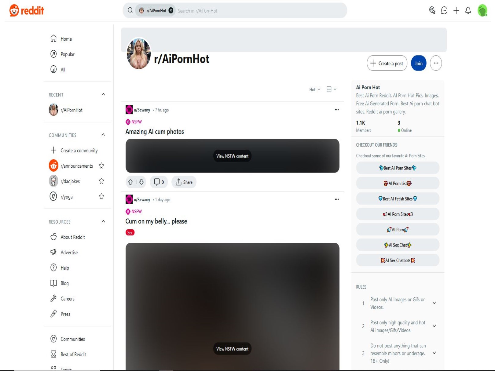 Ai Porn Reddit