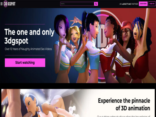 3DGspot review, a site that is one of many popular Premium Hentai Porn