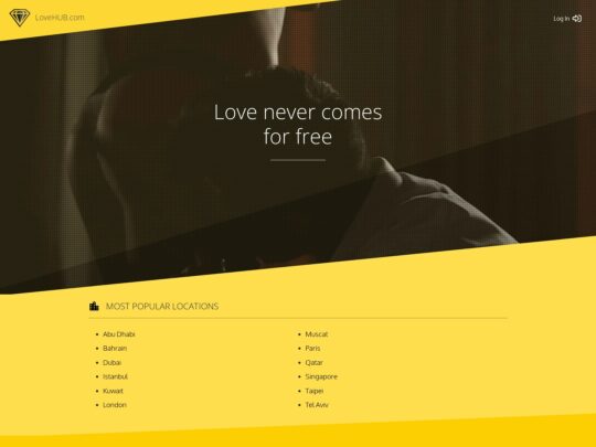 LoveHub review, a site that is one of many popular Escort Sites