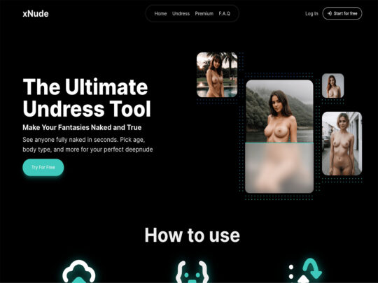 xNude review, a site that is one of many popular AI Porn Sites