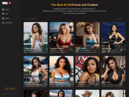 Crush.to review, a site that is one of many popular AI Porn Sites