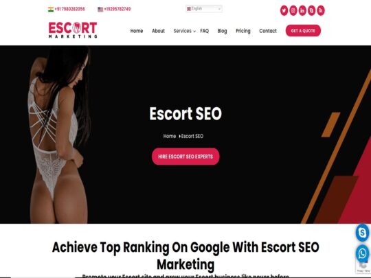 Escort SEO review, a site that is one of many popular Adult Advertising Services