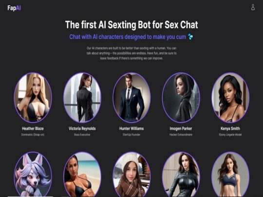 FapAI review, a site that is one of many popular AI Porn Sites